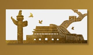 *建军节建党国庆节党建元素图片 卡通手绘PNG透明免扣PS素材