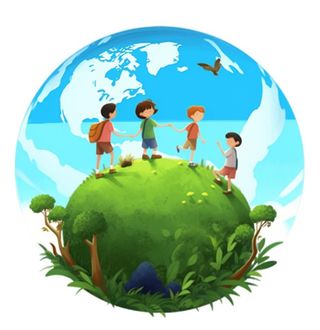 地球保护环境绿色免抠