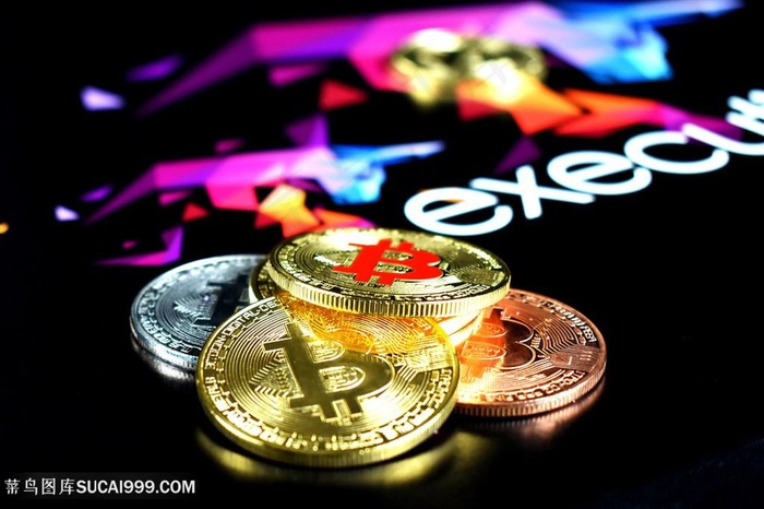 创意比特币图片