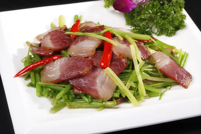 川味炒腊肉 (1)