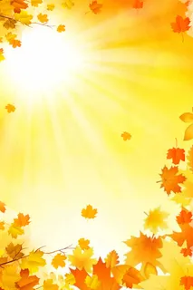 秋天大气海报背景图片 秋天大气海报背景图片