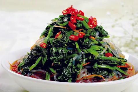 0911LCS-301菠菜拌粉条 0911LCS-301菠菜拌粉条