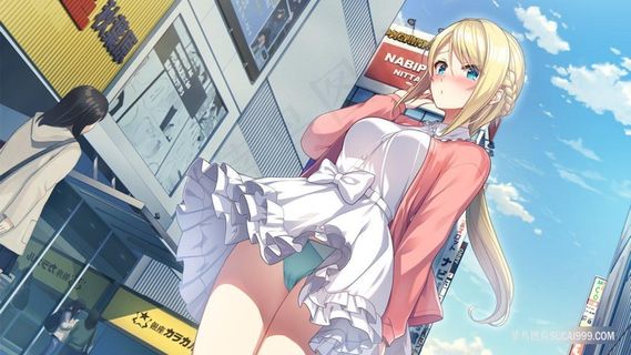 裙底诱惑美女日本动漫