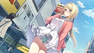 裙底诱惑美女日本动漫