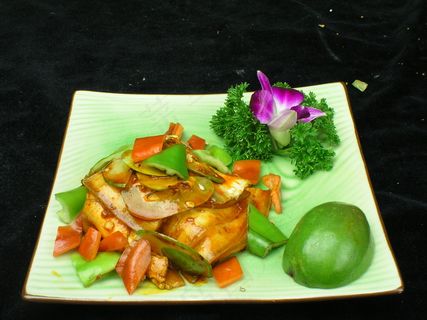 家常菜|美食|菜谱|菜单|0633木瓜回锅肉