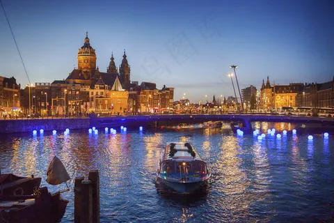 阿姆斯特丹夜景图片 阿姆斯特丹夜景图片