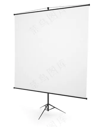 空白投影幕图片