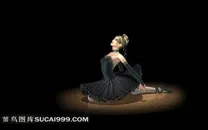 跳芭蕾舞的性感3D美女