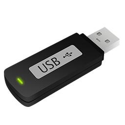 USB闪存盘 PNG免抠(256x256)