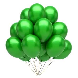 气球绿色气球免抠图