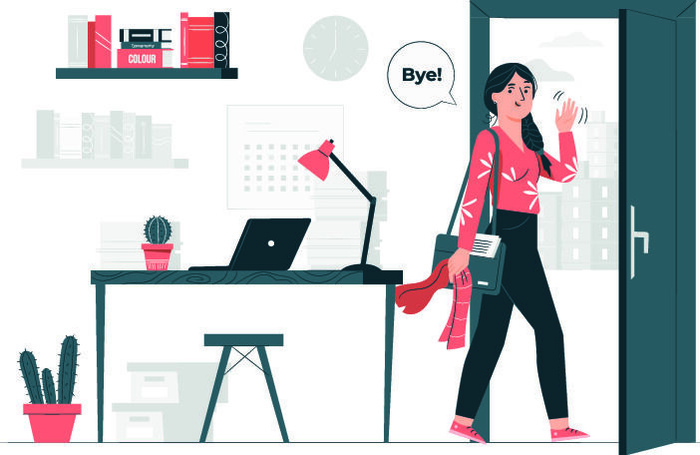 扁平化人物场景办公互联网等距ai矢量设计网页海报UI素材插画