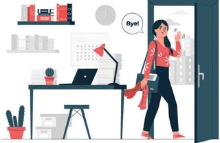 扁平化人物场景办公互联网等距ai矢量设计网页海报UI素材插画