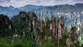 湖南张家界天子山风景图片