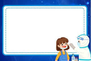 防疫手抄报核酸检测