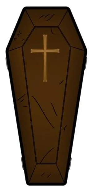 棺材 PNG免抠