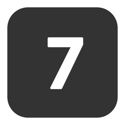 数字 7免抠(512x512)
