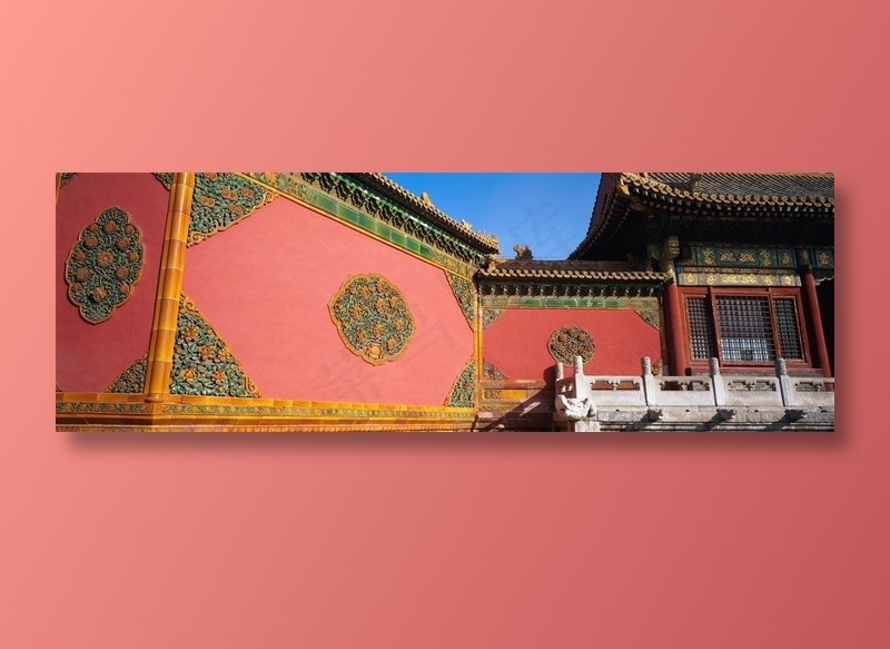故宫城墙图片素材