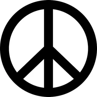 和平符号 PNG免抠