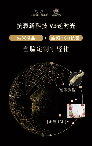 脸部护理宣传海报设计