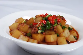 0911CC-467肉沫煎凉粉