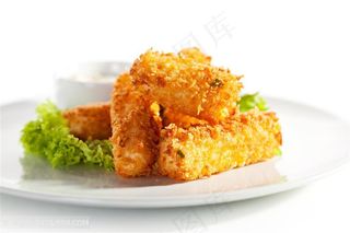 美食油炸食品高清图