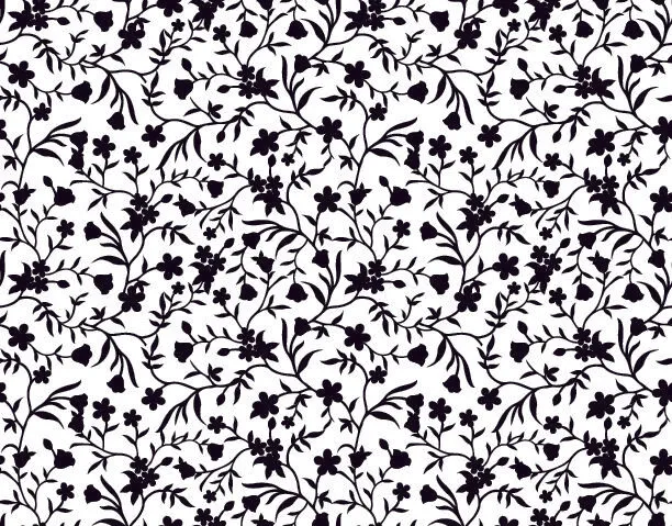 花卉唯美手绘花朵面料纹理手机壳布料面料印花服装矢量图案素材eps,ai矢量模版下载