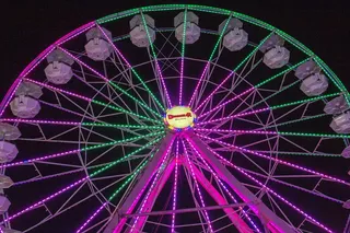 绚丽摩天轮图片