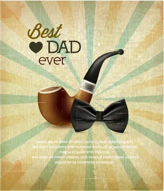 父亲节英文艺术字