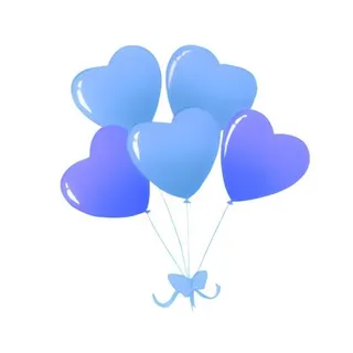 爱心气球免抠