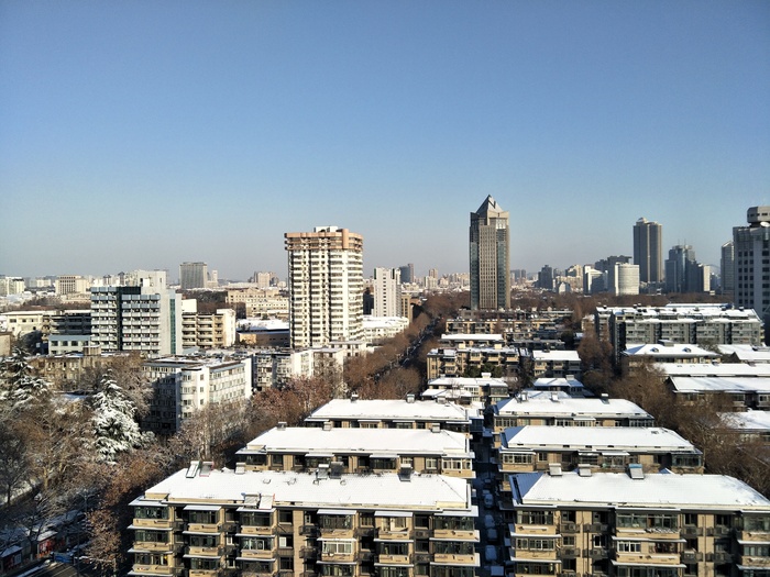 雪后的景色