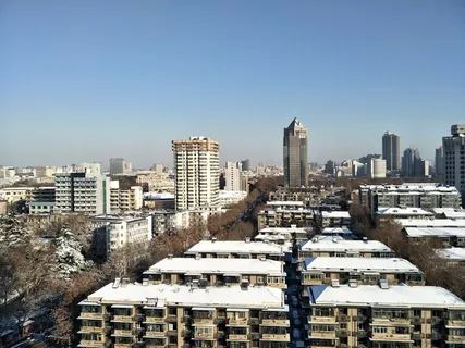雪后的景色 雪后的景色