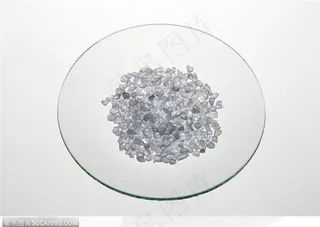 研究实验器具-盘中的硅胶