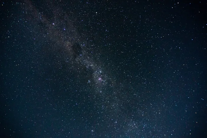 黑色星空摄影素材