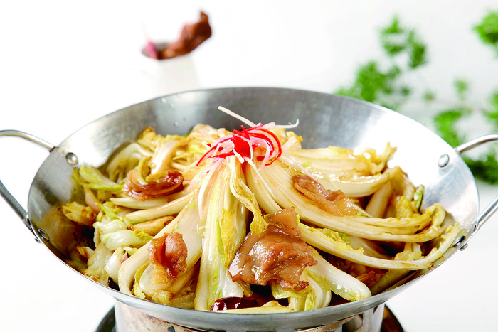 干锅美食焖锅湘菜麻辣香辣纸锅干锅娃娃菜 
