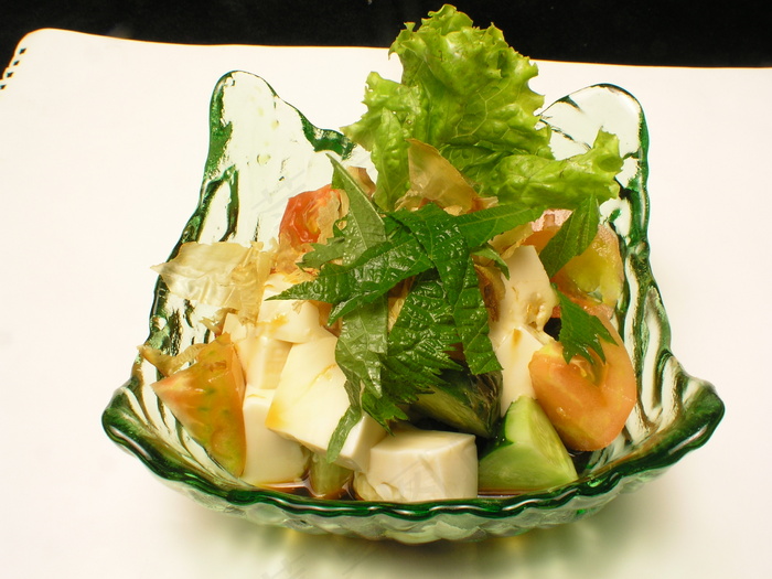  豆腐和风沙拉