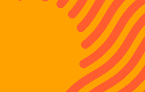 彩条质感卡片样机