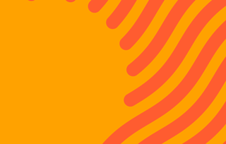 彩条质感卡片样机