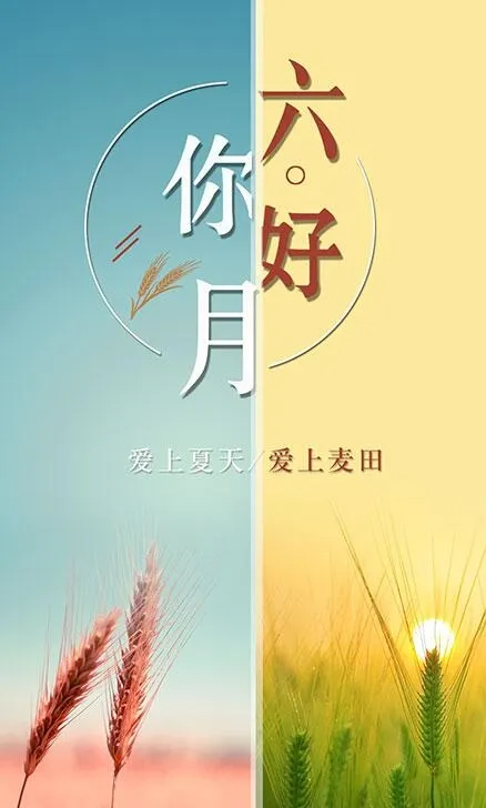 你好六月海报