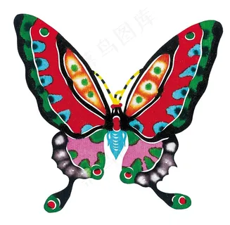 剪纸蝴蝶图片