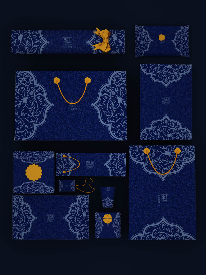 包装智能贴图样机VI效果PSD素材psd模版下载