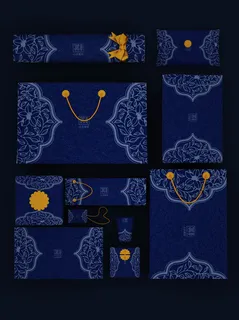 包装智能贴图样机VI效果PSD素材