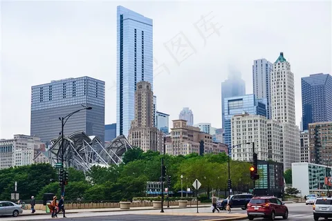 道路上的红绿灯高清大图