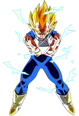 赛亚人变身卡通素材