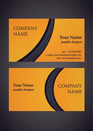 名片模板高档名片公司名片商务名片