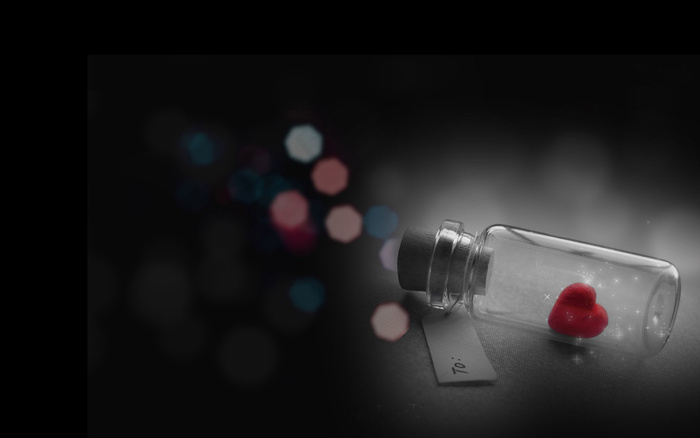 非主流黑色伤感图片