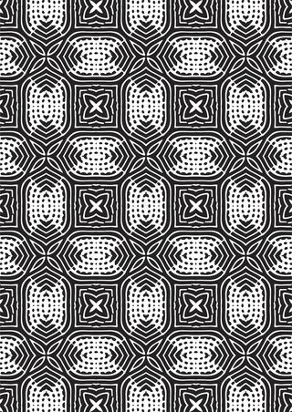 几何不规则 黑白背景墙