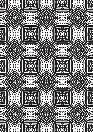 几何不规则 黑白背景墙