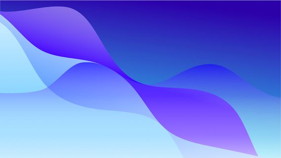 极简剪纸波浪弥散光渐变背景图