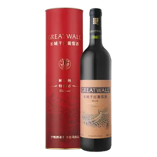 长城 (6)超市商品红酒白底图免抠实物摄影png格式图片透明底