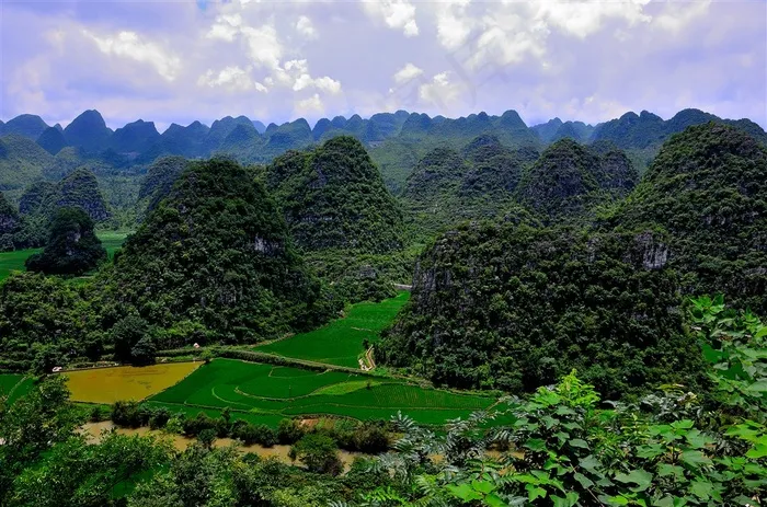 贵州万峰林风景图片